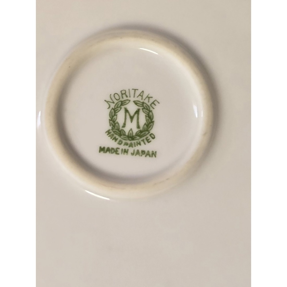 Antique Noritake Nippon Hand-Painted Porcelain Serving Bowl. Some Wear See Pics - Picture 6 of 13